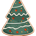 Christmas Tree Cookie