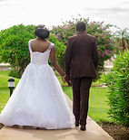 Wedding Couple Walking