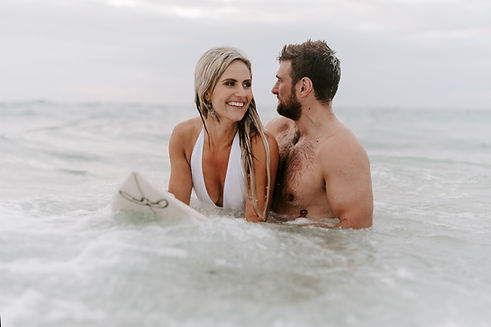 Couple in Sea