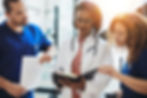 Discusión del equipo de atención médica