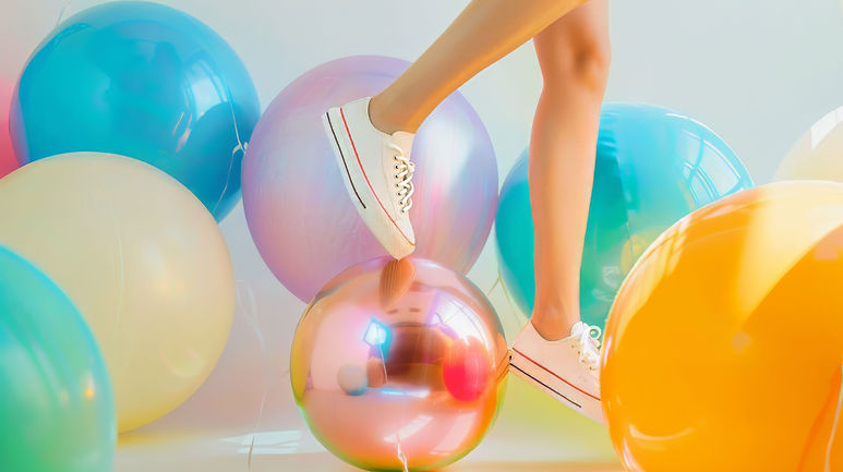 Legs and Balloons