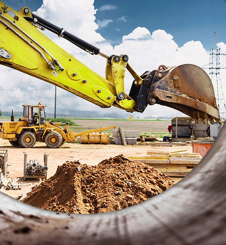 Yellow Excavator