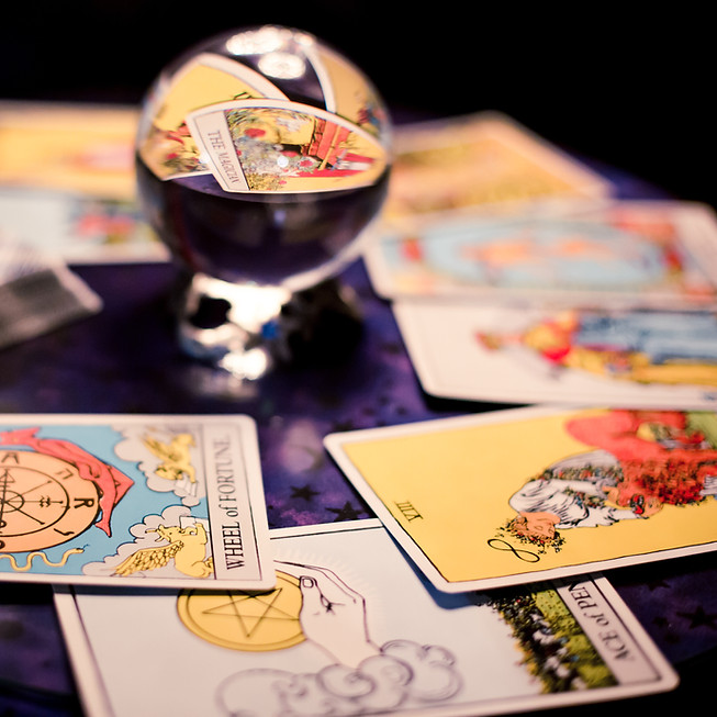 Tarot Reading Setup