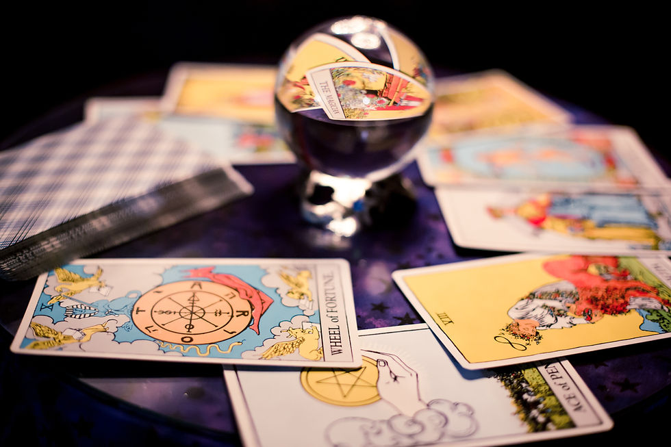 Tarot Reading Setup