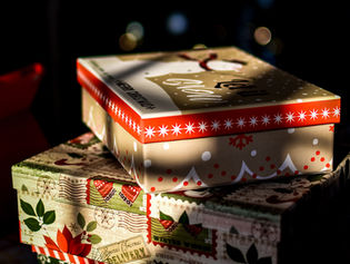 Aktion: "Weihnachten im Schuhkarton"