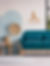 Turquoise Couch