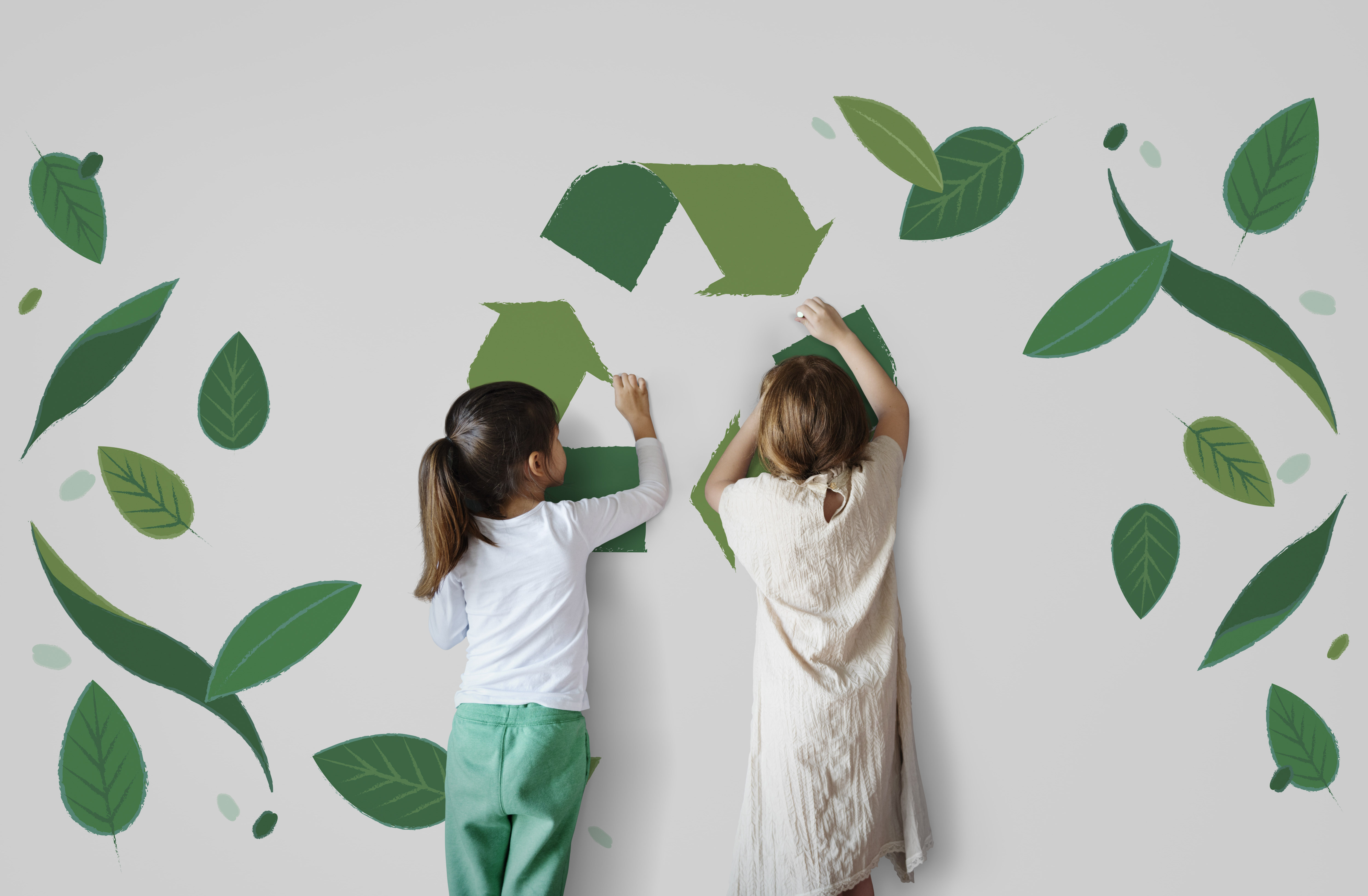 Dynamic shapes representing adaptability and seamless integration into corporate spaces.