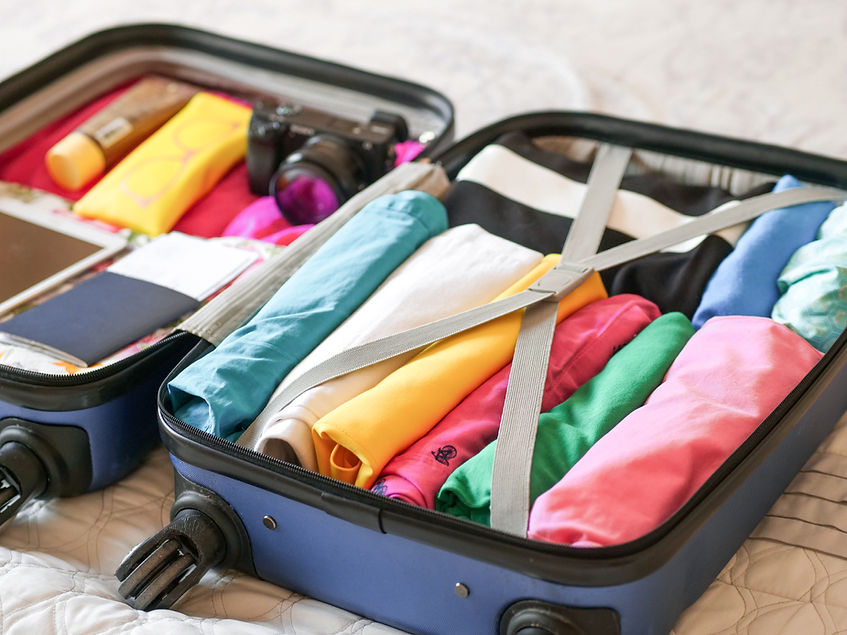 Clothes suitcase