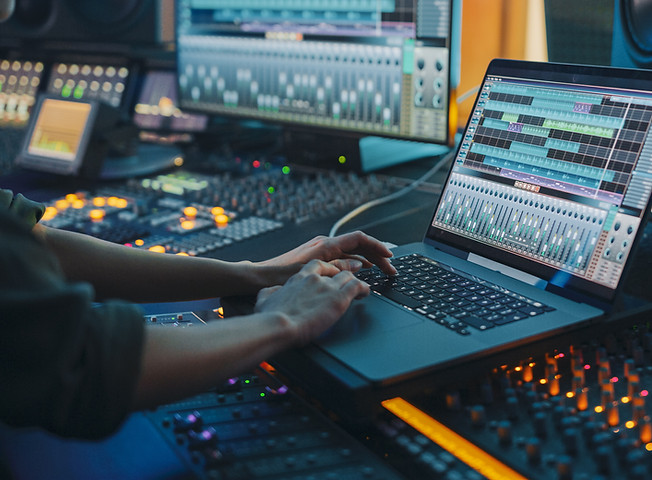 At the Studio