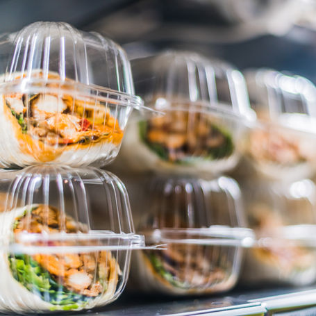 Meal Prepped Buffalo Chicken Wraps