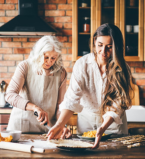 Baking with Mom