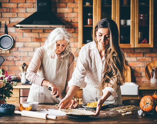 Baking with Mom