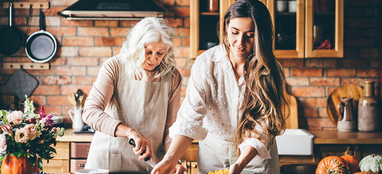 Family Cooking Together