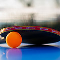 Ping Pong Racket and Ball