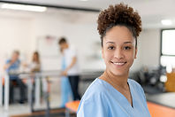 Smiling Healthcare Worker
