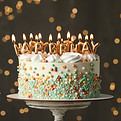 Birthday Cake with Candles