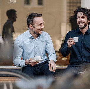 Friends Drinking Coffee