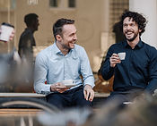 Kaffeepause mit Freunden