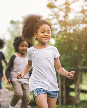 Kid's Playing Outdoor