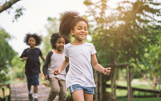 Kid's Playing Outdoor