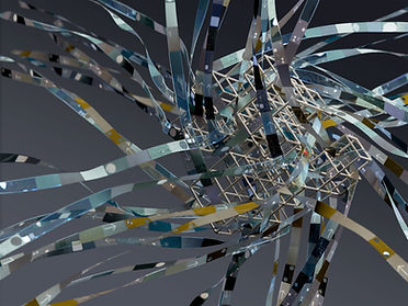 Abstract Metal Sculpture