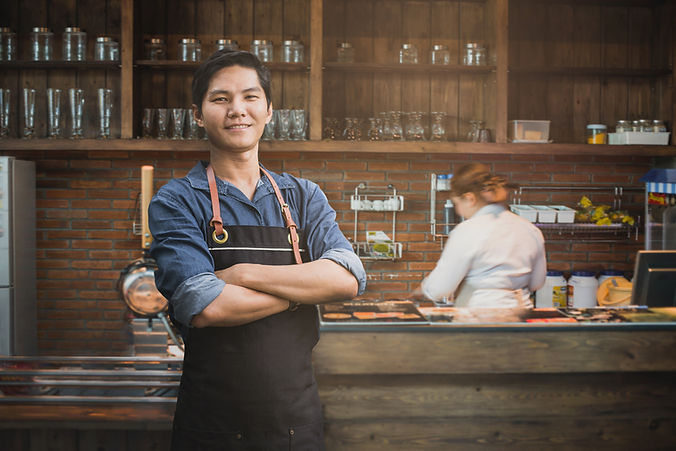 Cafe Staff Portrait