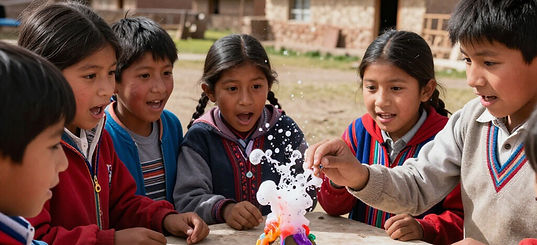 Kids Volcano Experiment