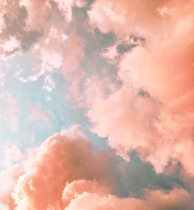 Nuages orange
