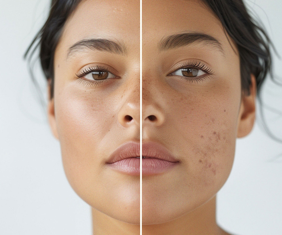 Before and After Skin