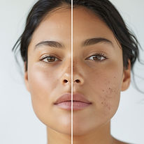 Skin Comparison Portrait