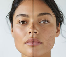 Skin Comparison Portrait