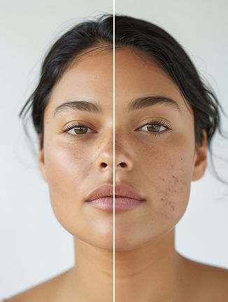 Skin Comparison Portrait