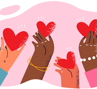 Hands Holding Hearts