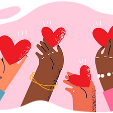 Hands Holding Hearts