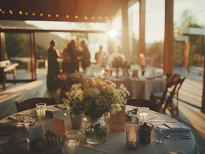 Elegant Wedding Reception Setup