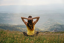 Woman Relaxing Outdoors
