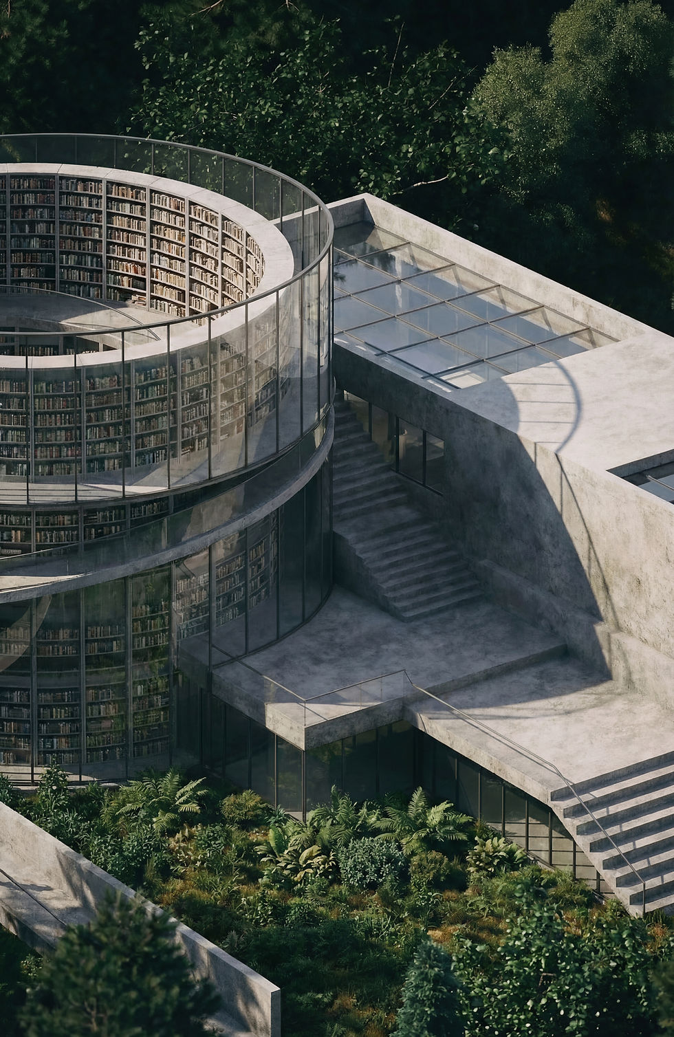 Brutalism Resurgent in Neo Tokyo