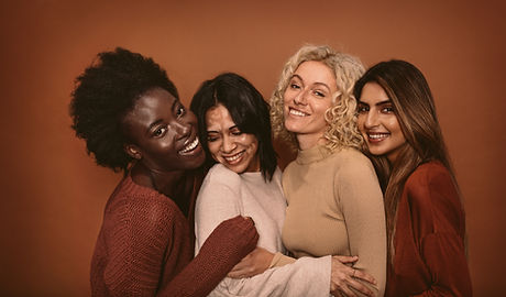 Diverse Women Smiling