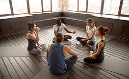 Groupe de yoga