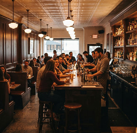 Cozy Bar Interior