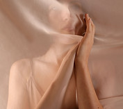 Veiled Woman Portrait
