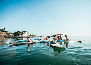 Paddleboard Yoga Session