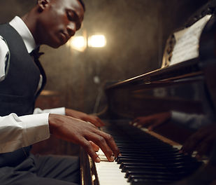 Musician Playing Piano