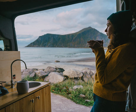 Camping by the Sea