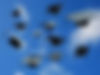 Graduation Caps in Sky