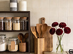 Kitchen Counter Arrangement