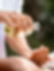 Pouring Massage Oil