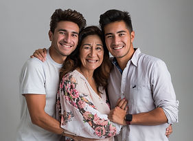 Smiling Family Portrait