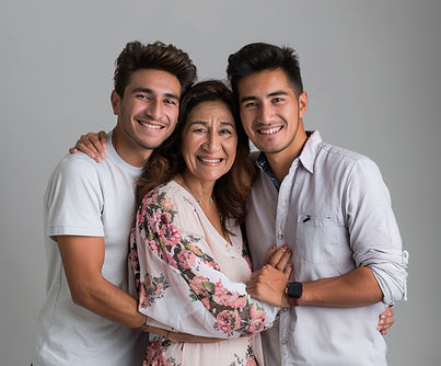 Smiling Family Portrait