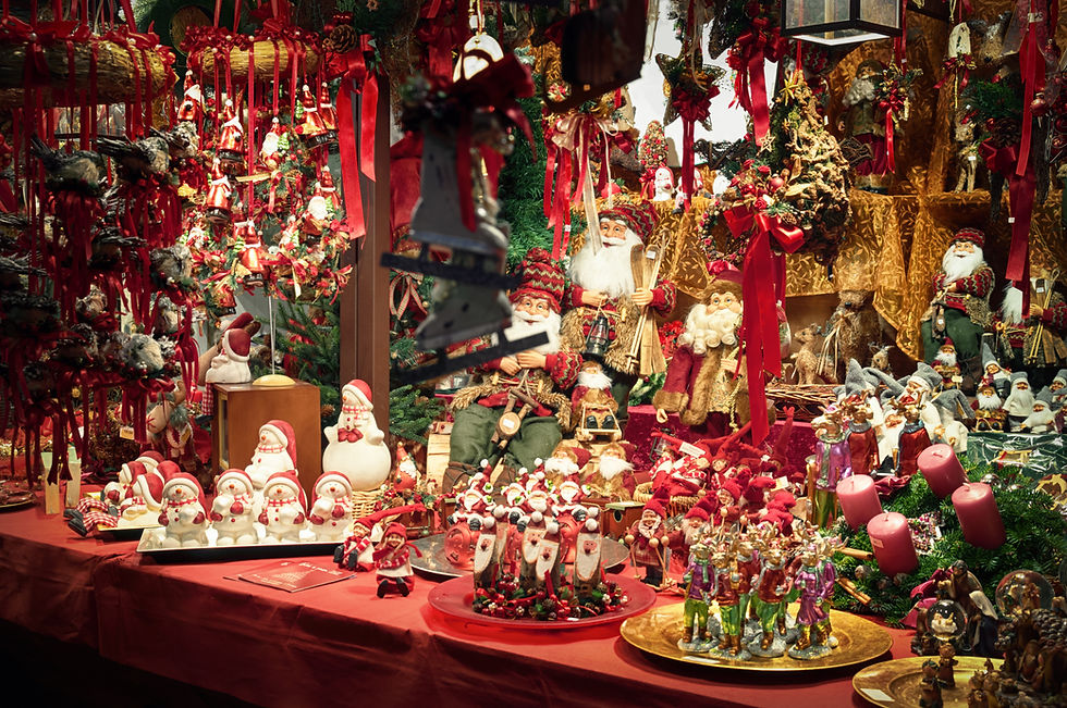Christmas Decoration Stall